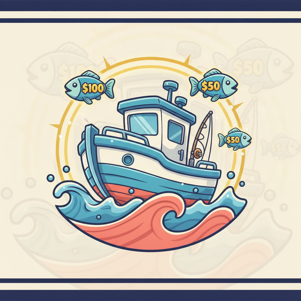 Boat scatter symbol
